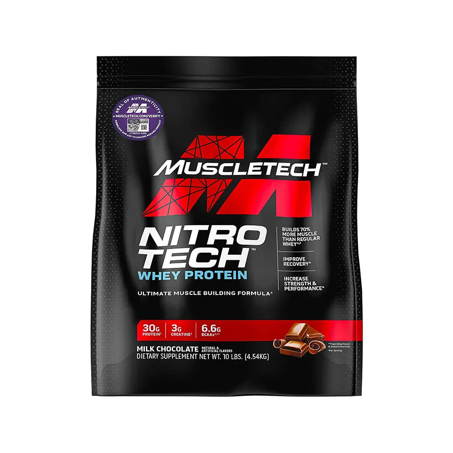 Nitro Tech Whey Protein 10lbs