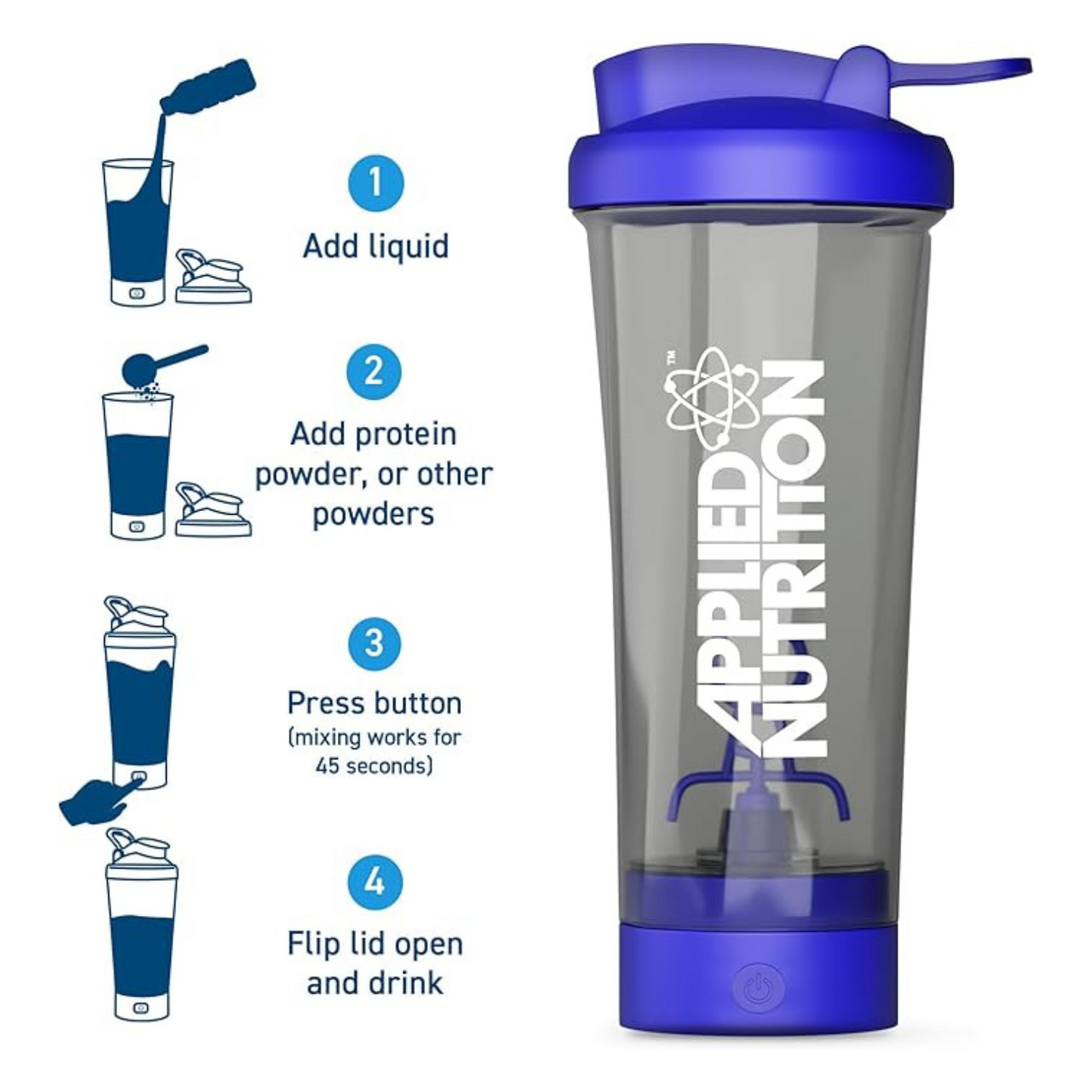 Tornado Electric Shaker Bottle 700ml