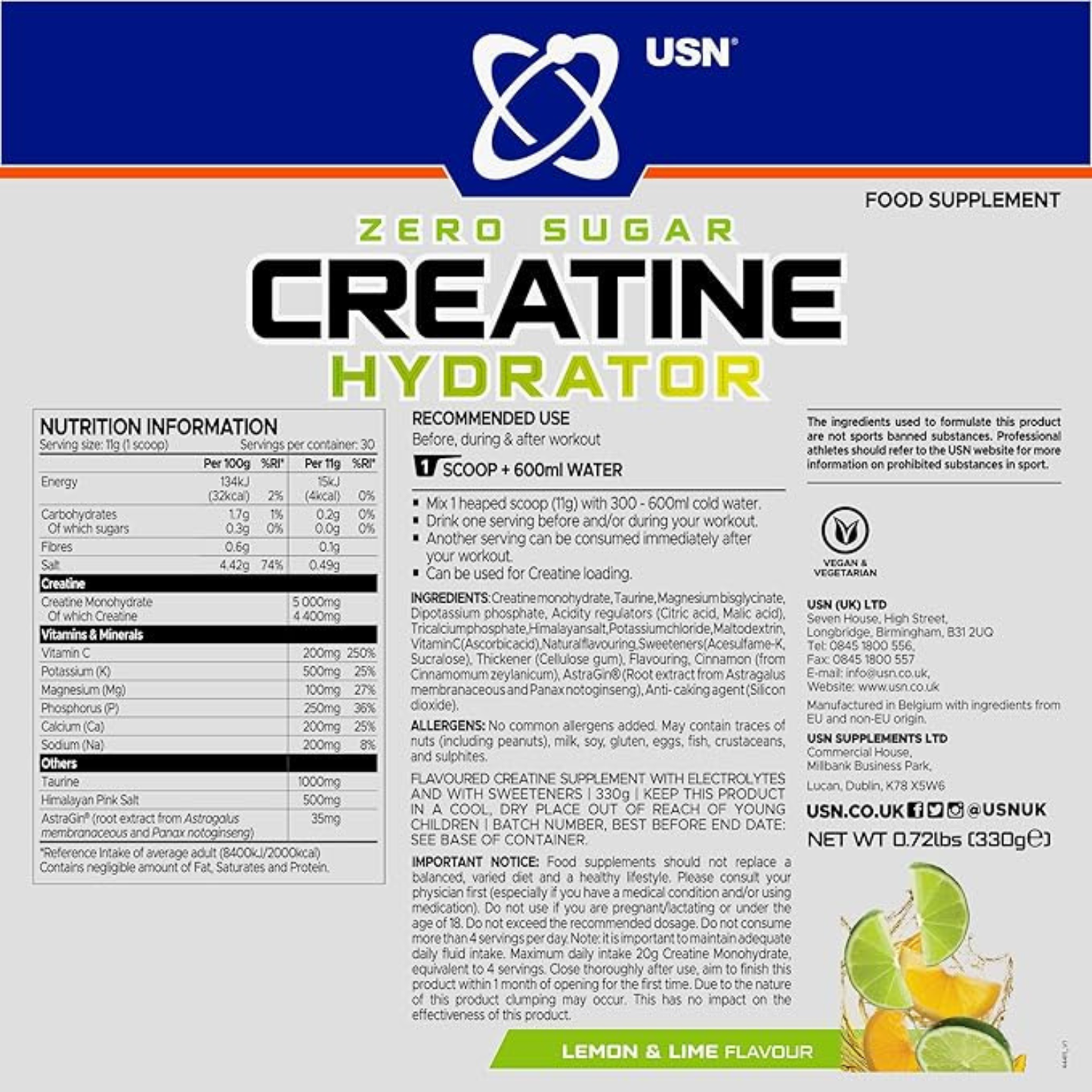 Creatine Hydrator 360g