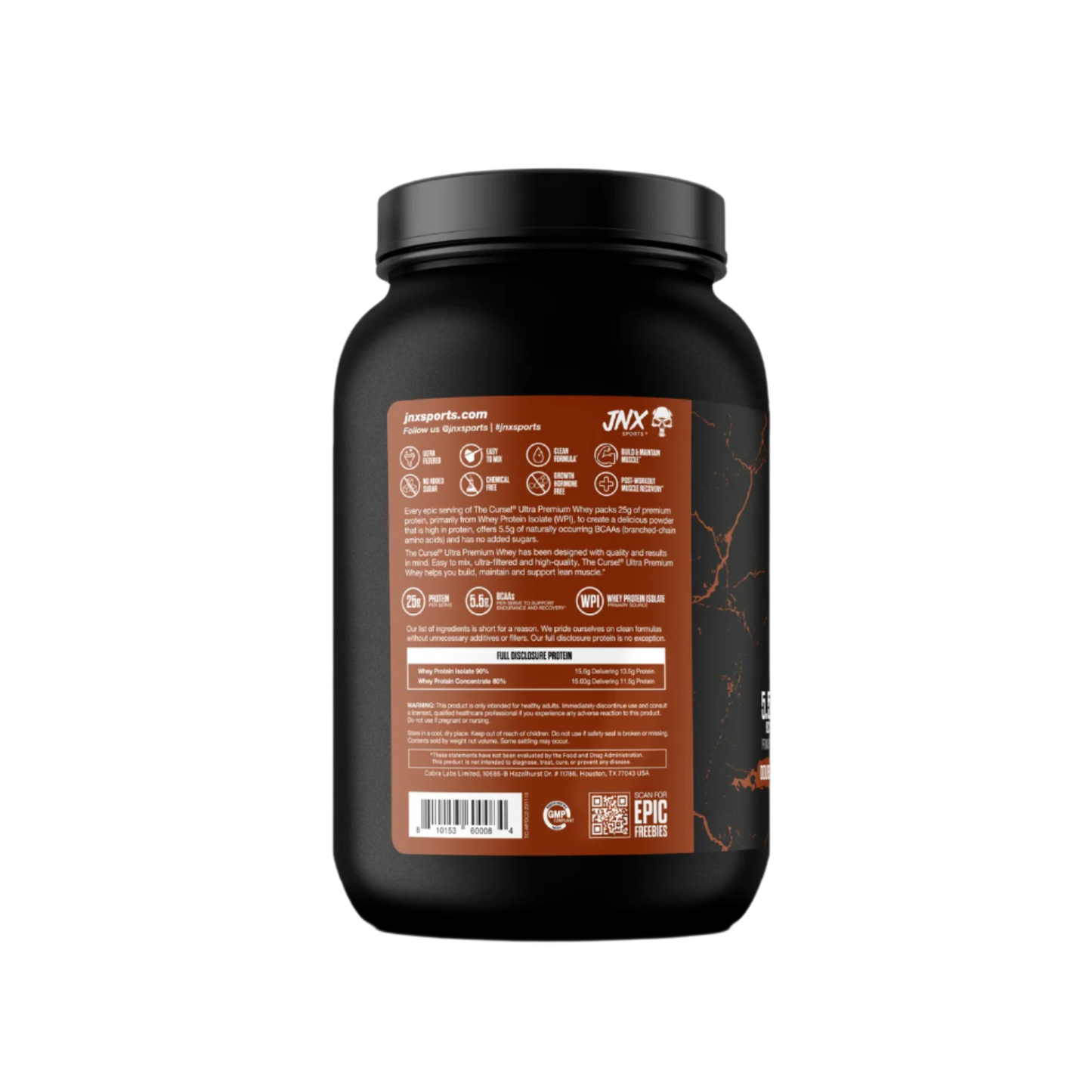 The Curse Ultra Premium Whey 2lbs