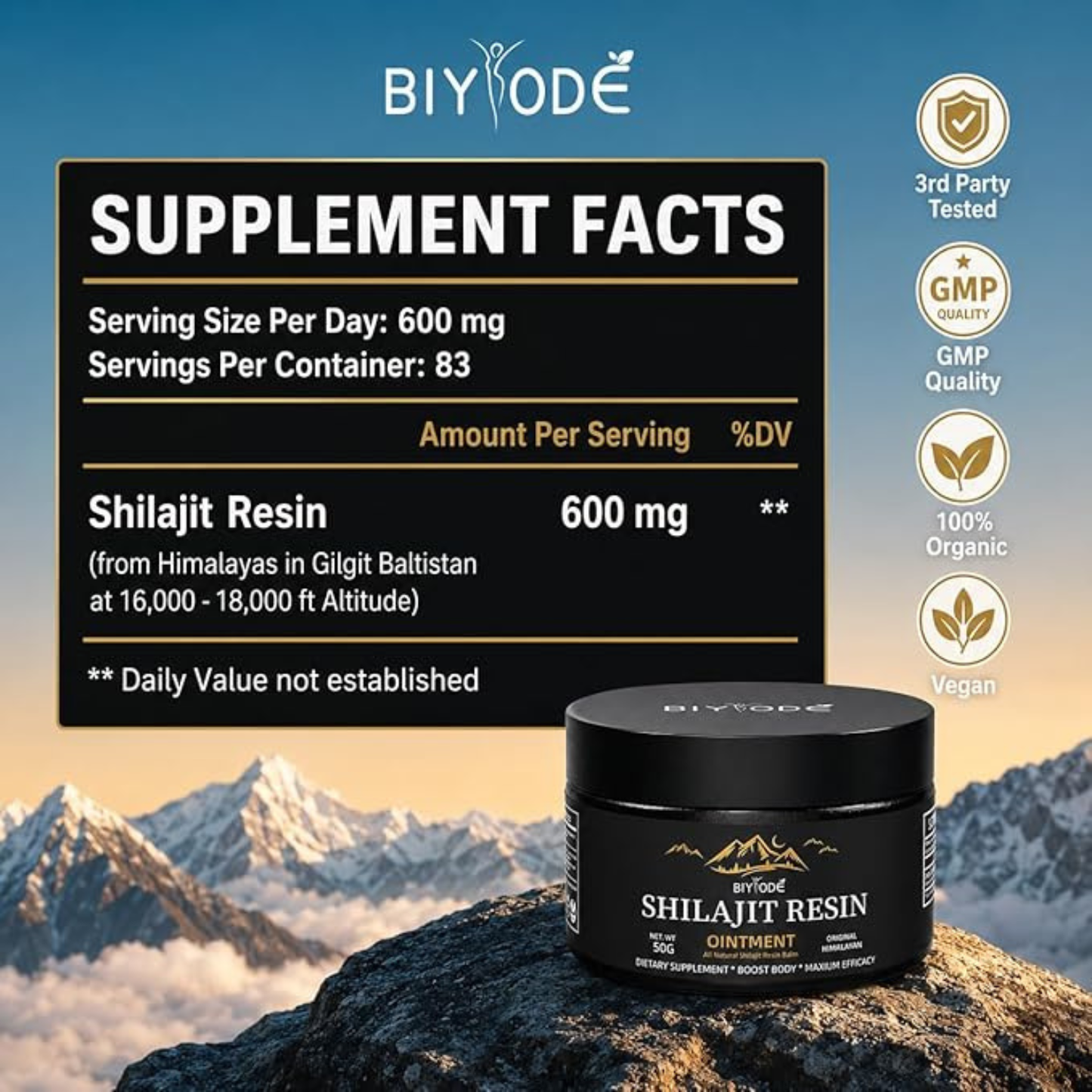 Shilajit Resin 50g