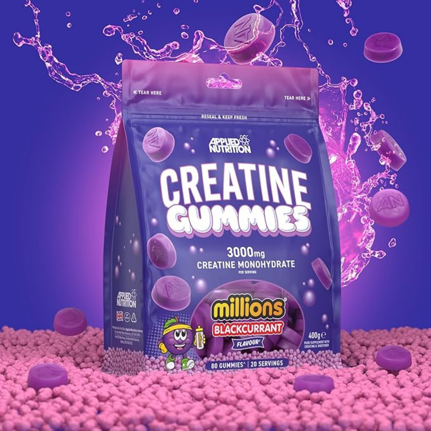 Creatine Gummies [80 gummies]