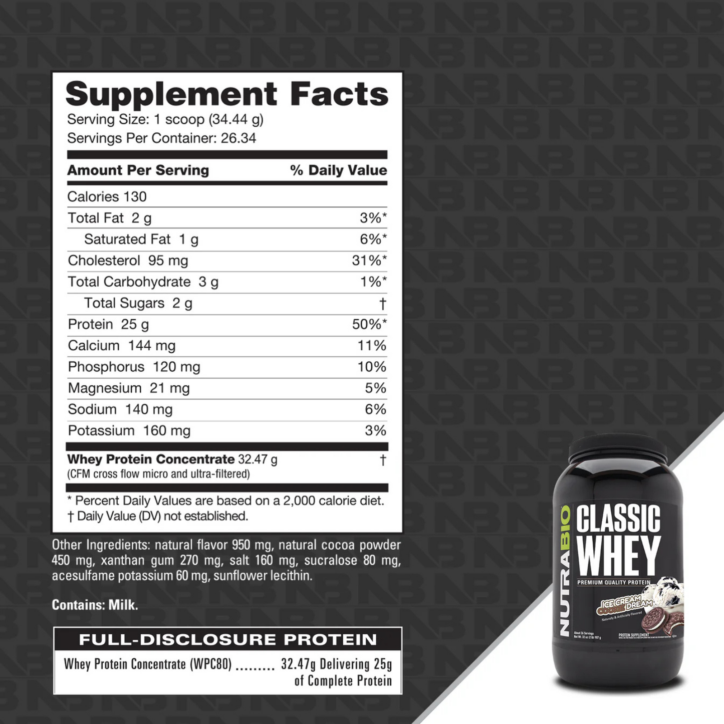 Classic Whey Protein 2lbs