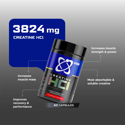 Creatine HCl [50 Capsules]