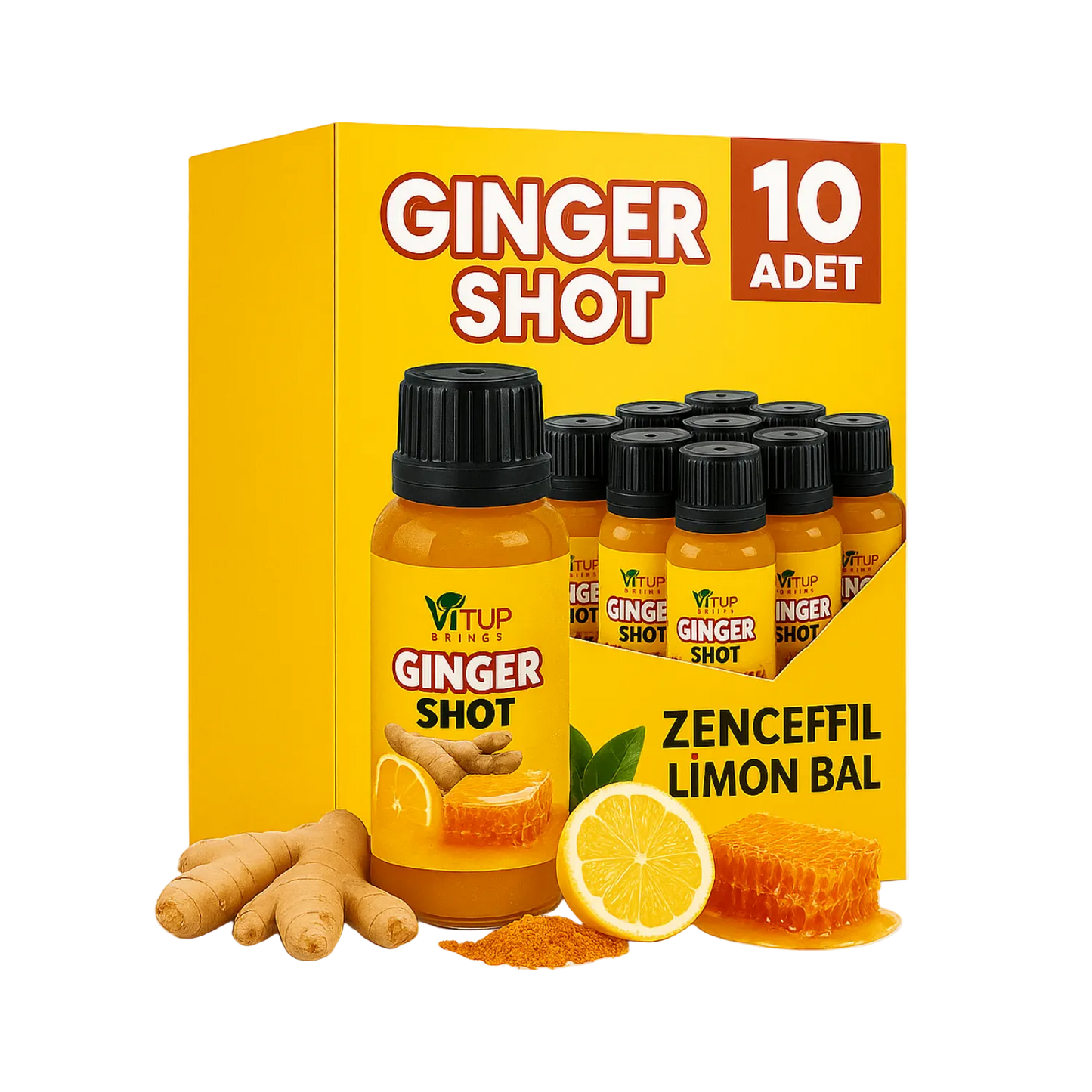 Ginger Shot [10 Bottles]