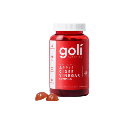 Goli Apple Cider Vinegar Gummy Vitamins [60 Gummies]