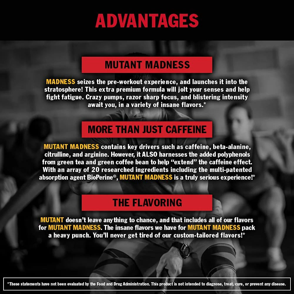 Madness Pre-Workout Ultra-Concentrated
