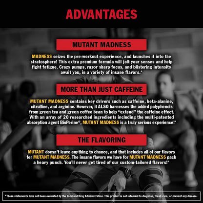 Madness Pre-Workout Ultra-Concentrated