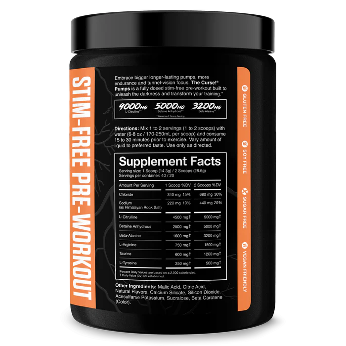 The Curse Stim-Free Pump 572g