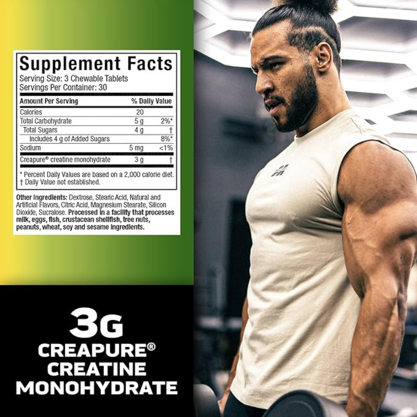 Creatine Chews [90 Chewable Tablets]