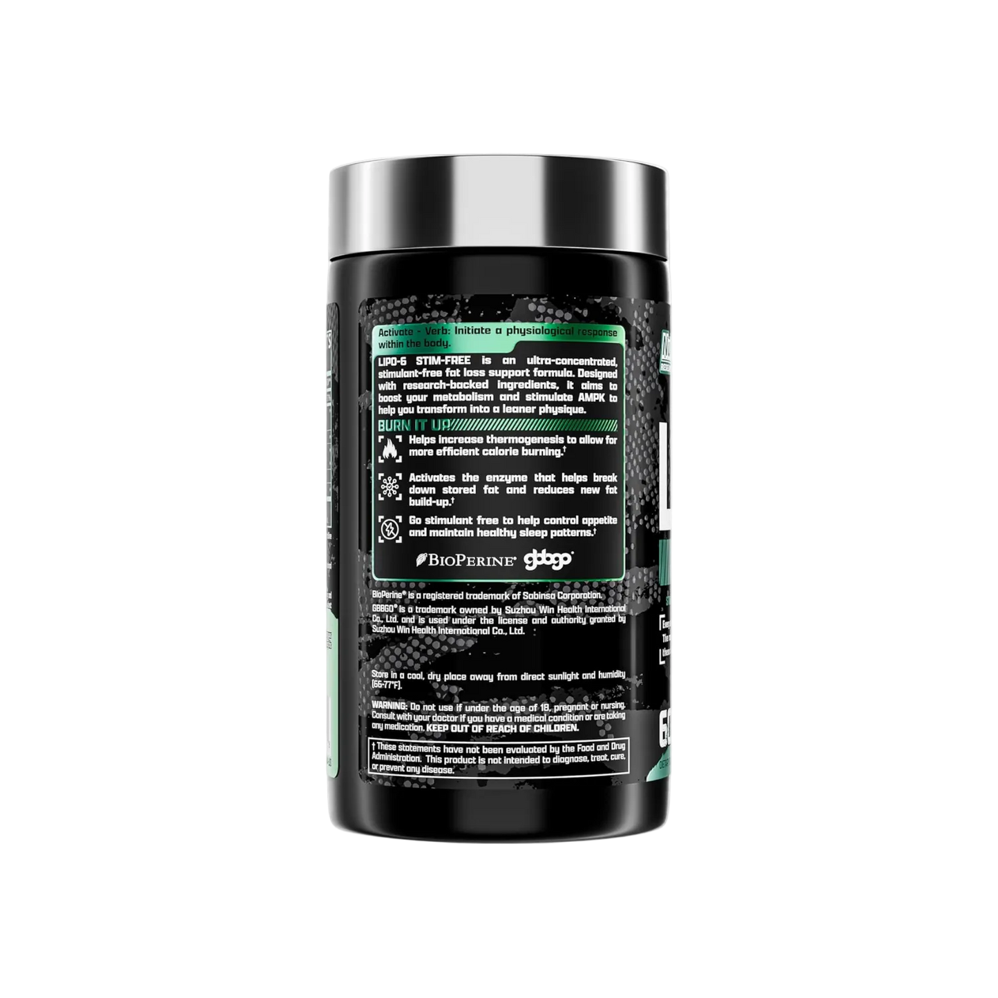 Lipo6 Stim-Free [60 Capsules]