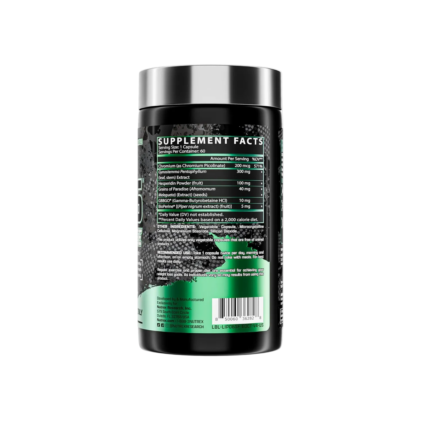 Lipo6 Stim-Free [60 Capsules]