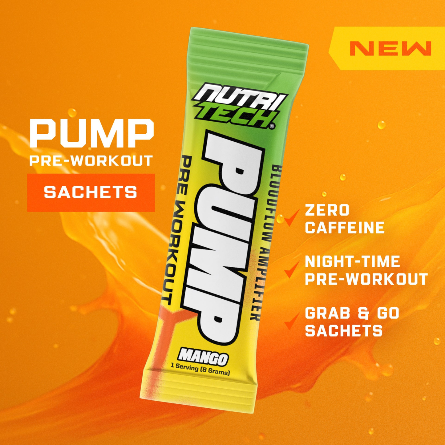 Pump Pre-Workout [10 Sachets]