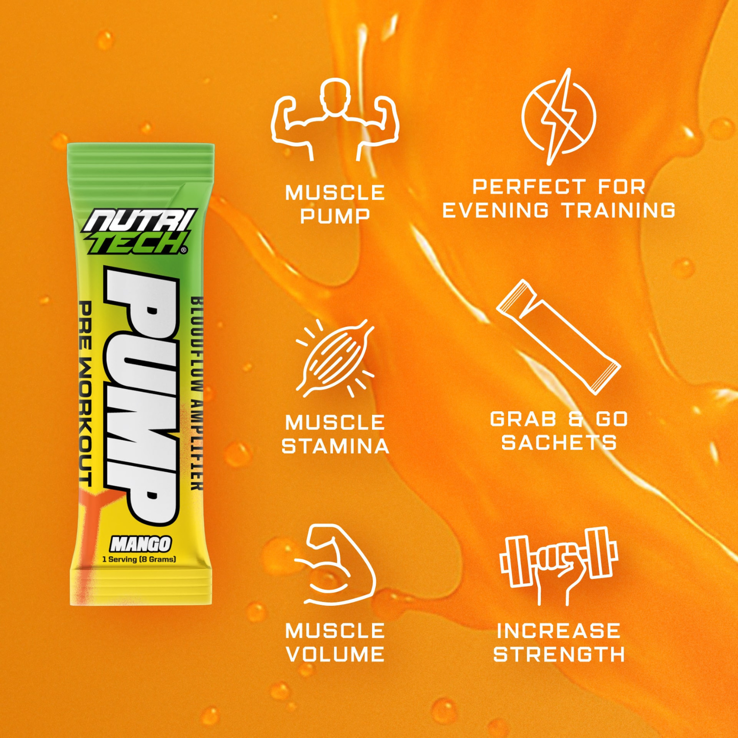 Pump Pre-Workout [10 Sachets]