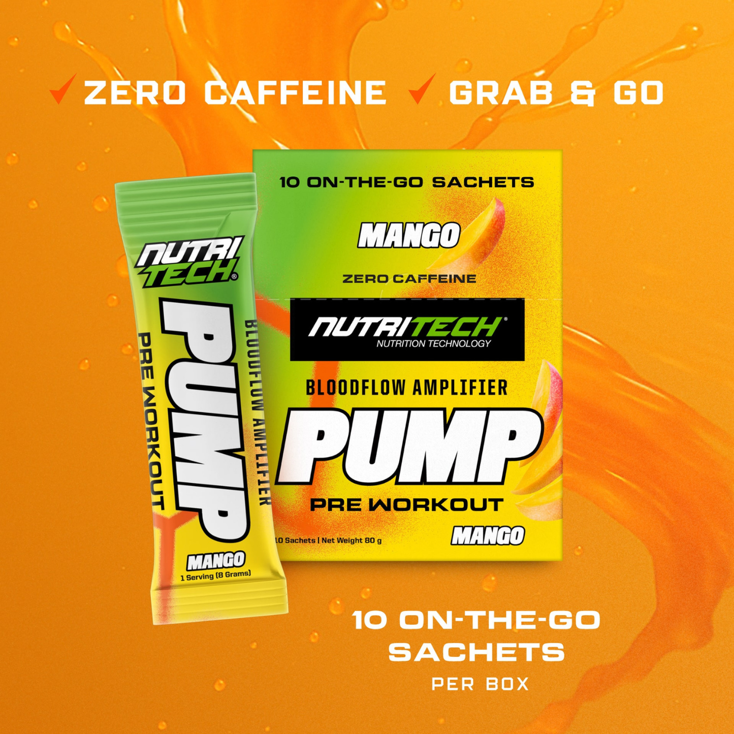 Pump Pre-Workout [10 Sachets]