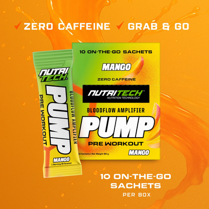 Pump Pre-Workout [10 Sachets]