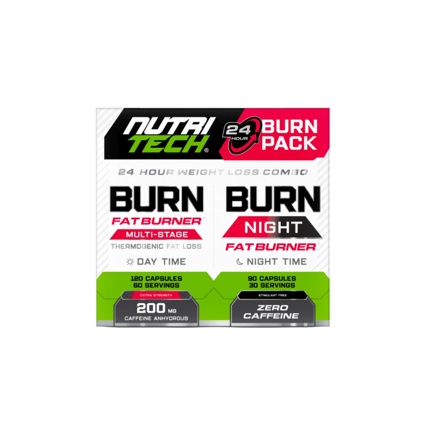 Thermotech Day Night Fat Burn Pack [210 Capsules]