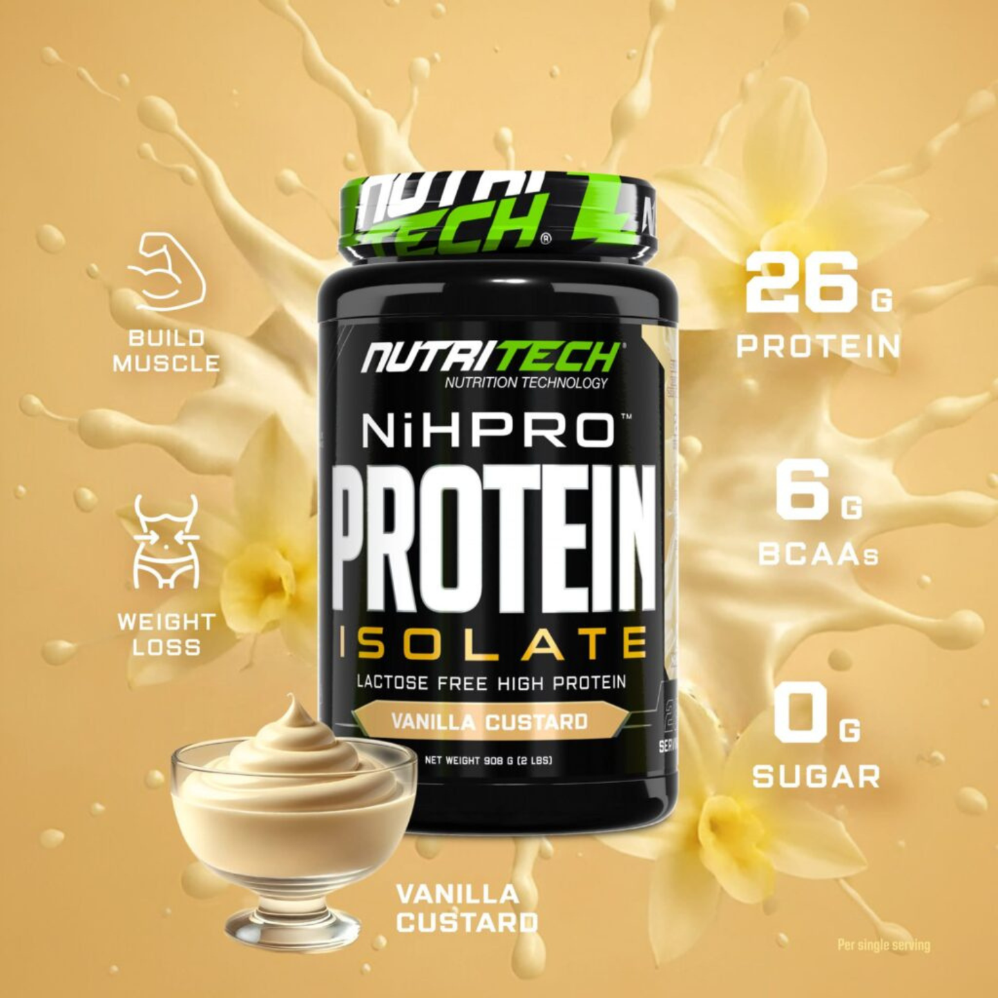 Protein Isolate 2lbs