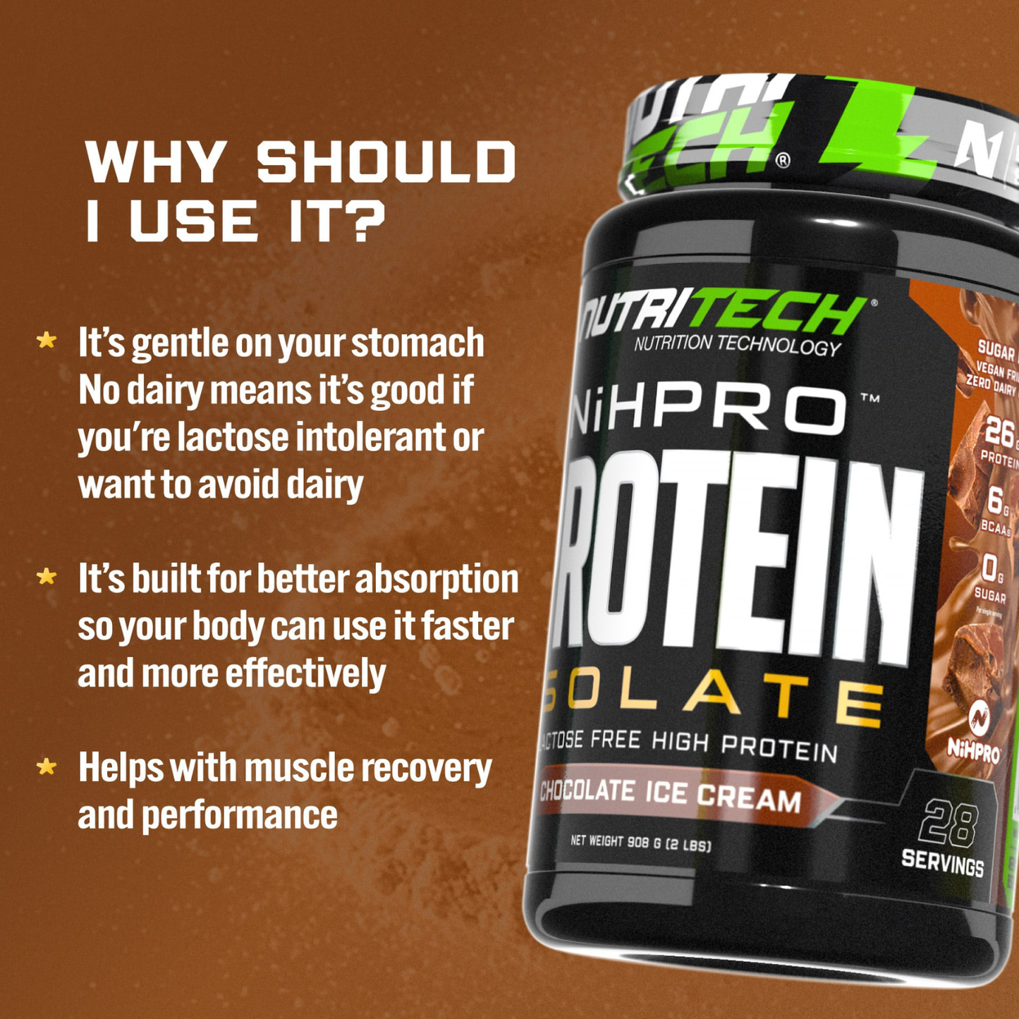 Protein Isolate 2lbs
