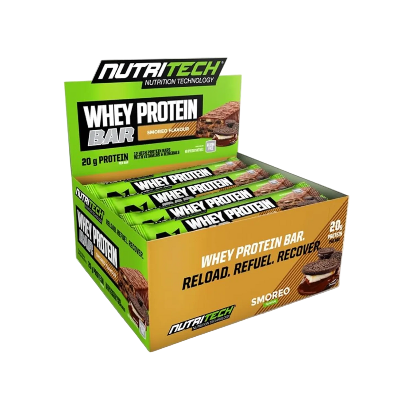 Whey Protein Bar 68g [Pack of 12]