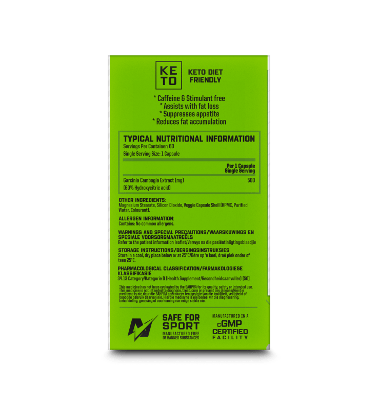 Garcinia Cambogia [60 Capsules]