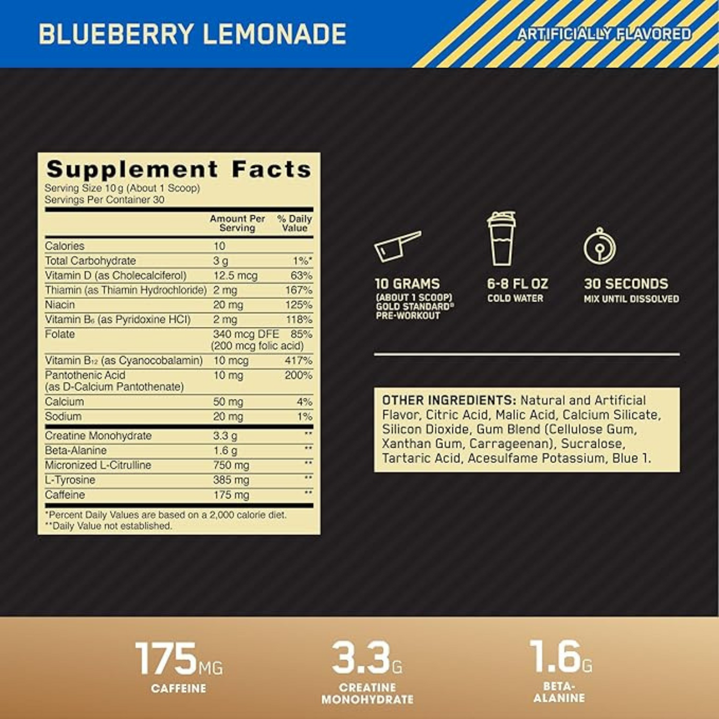 Gold Standard Pre-Workout 300g