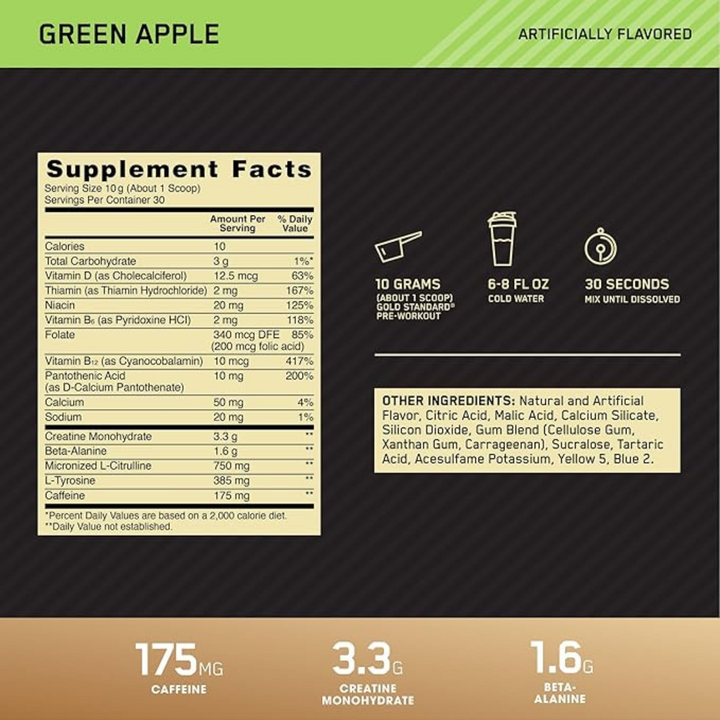 Gold Standard Pre-Workout 300g