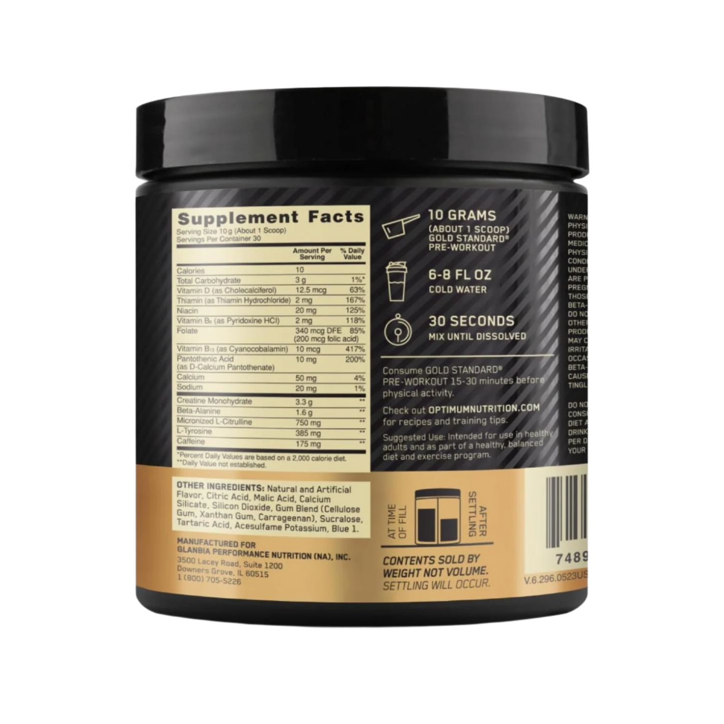 Gold Standard Pre-Workout 300g