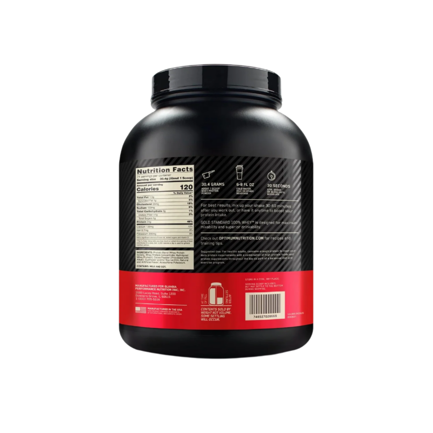 Gold Standard Whey Protein 5lb