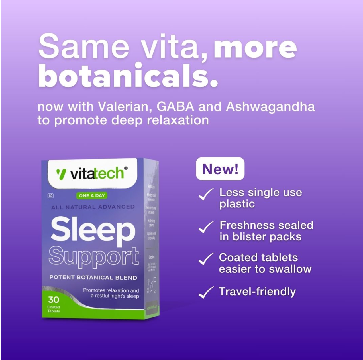 Vitatech Sleep Support [30 Tablets]