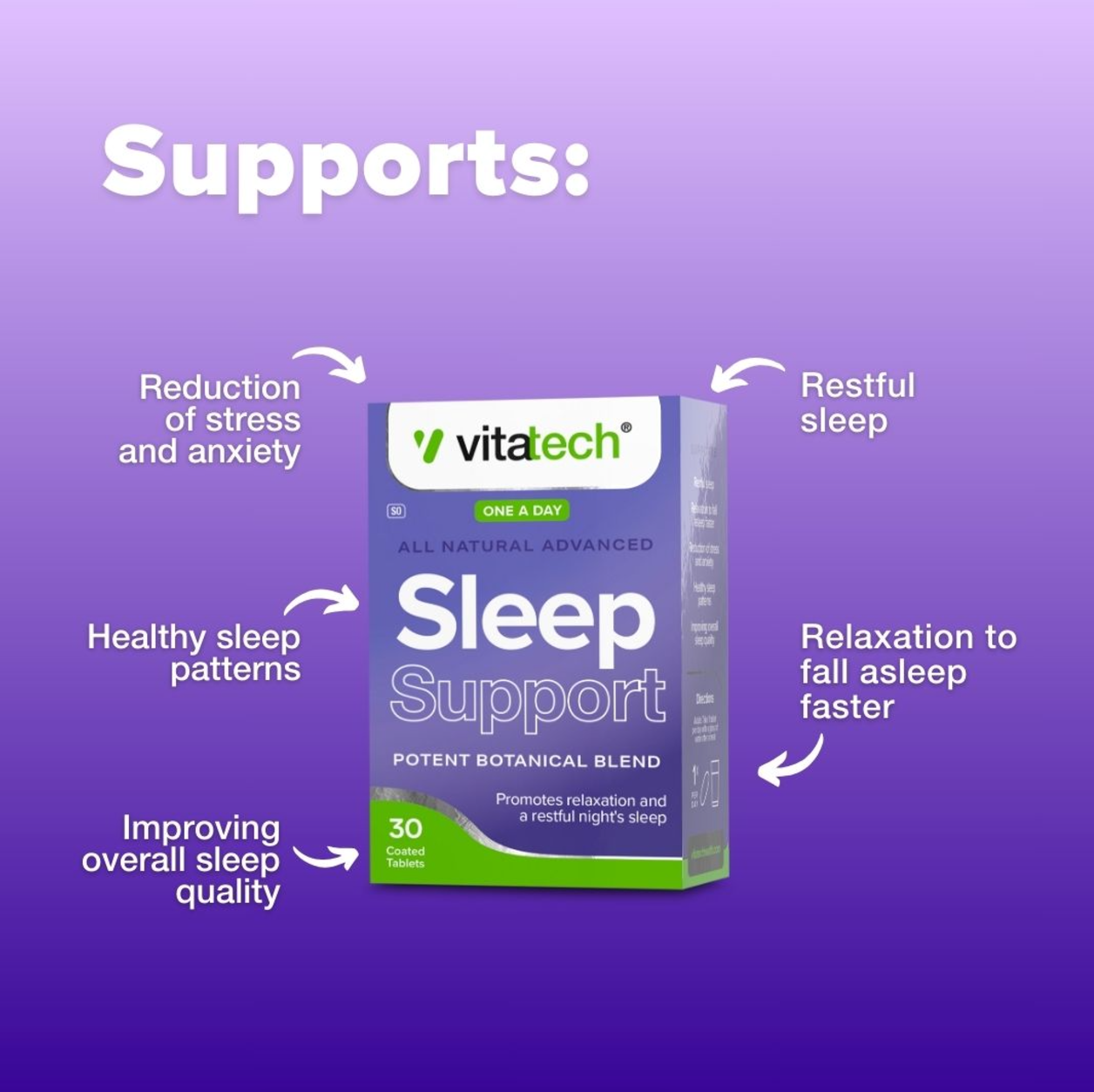 Vitatech Sleep Support [30 Tablets]