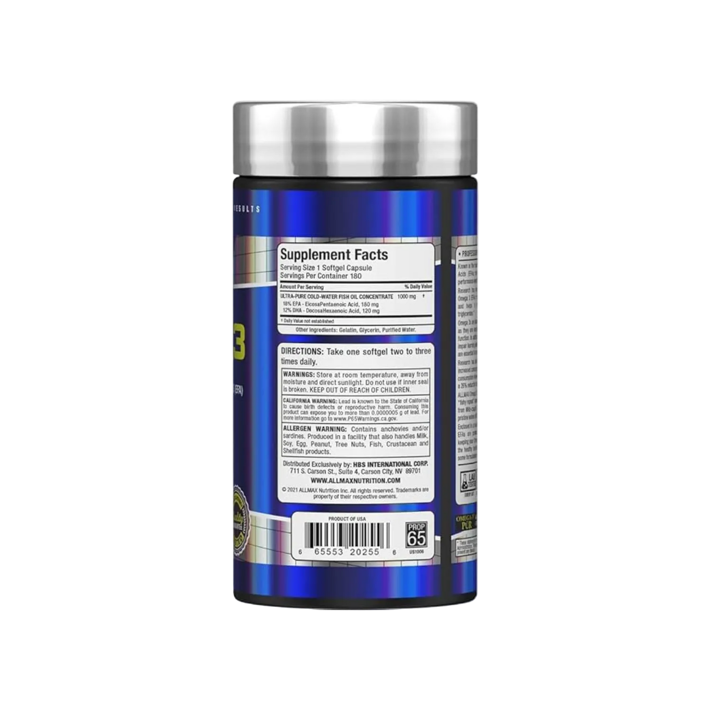 Omega 3 [180 Soft Gels]