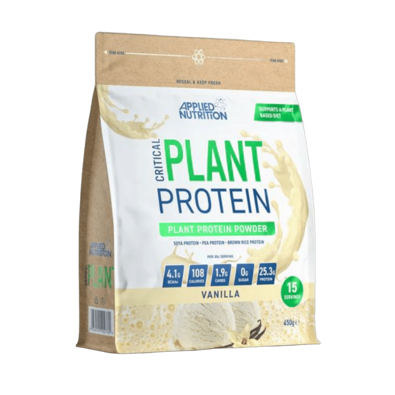 Applied Nutrition CRITICAL PLANT PROTEIN 450G Protein