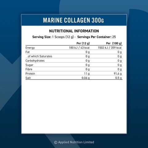 Applied Nutrition MARINE COLLAGEN POWDER 300g collagen