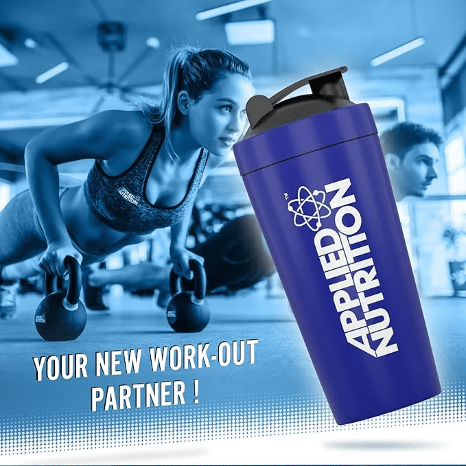 Applied Nutrition PREMIUM STAINLESS STEEL SHAKER Accessories