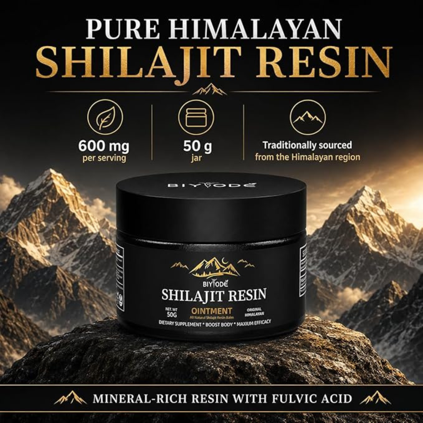 Shilajit Resin 50g