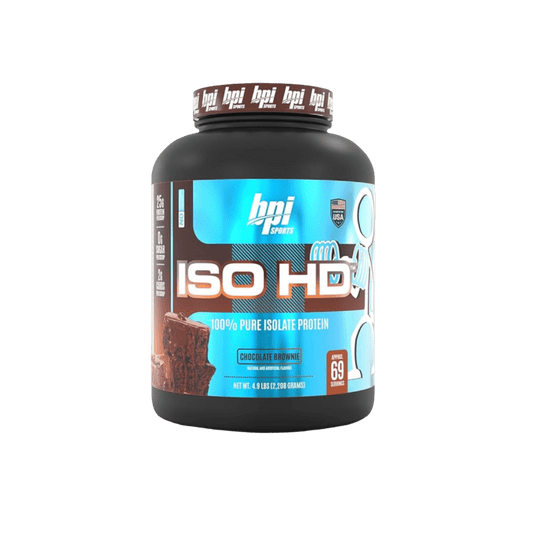 BPI Sports ISO HD 100% Protein Isolate and Hydrolysate 4.9lbs Protein