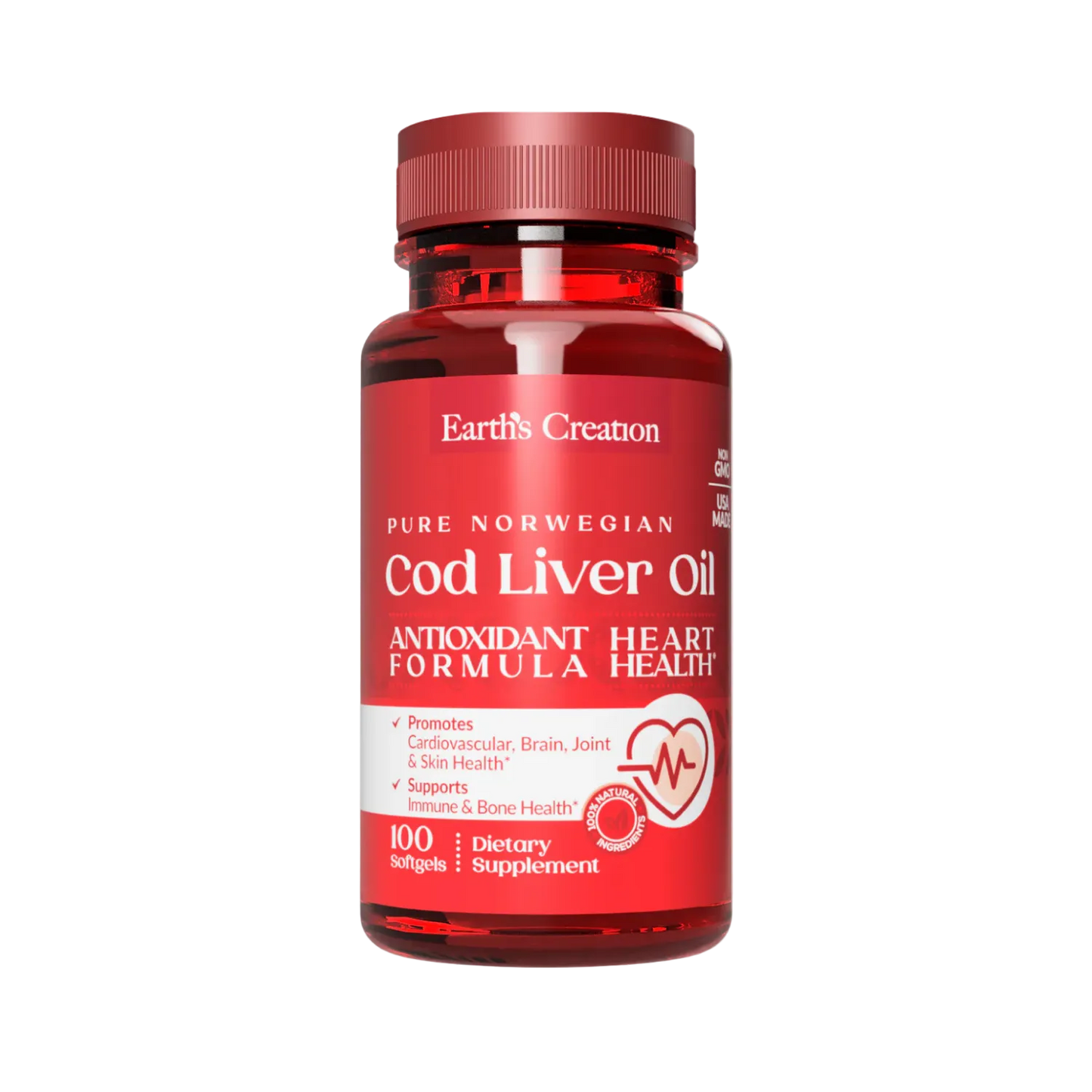 Cod Liver Oil [100 Soft Gels]
