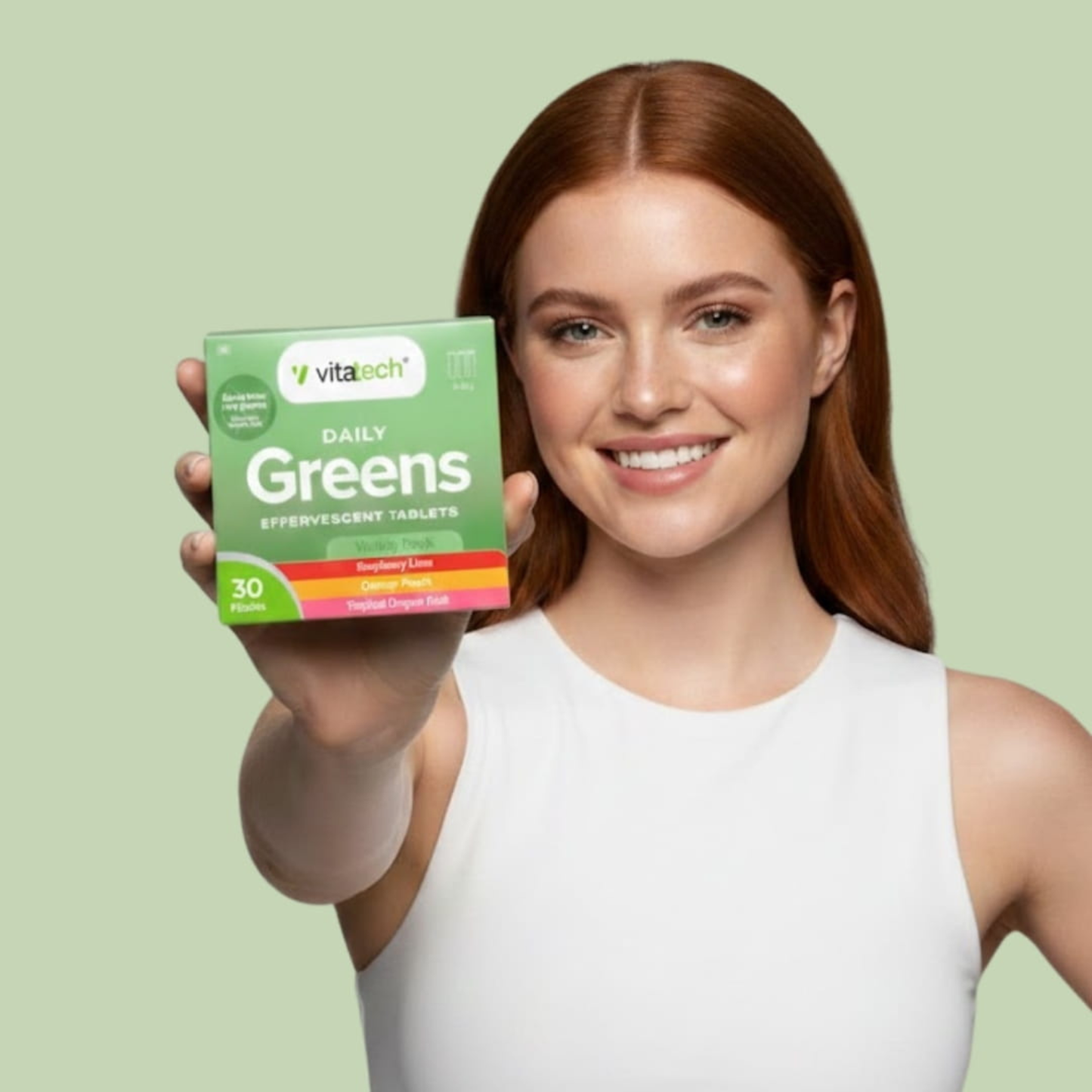 Daily Greens [30 Effervescent Tablets]