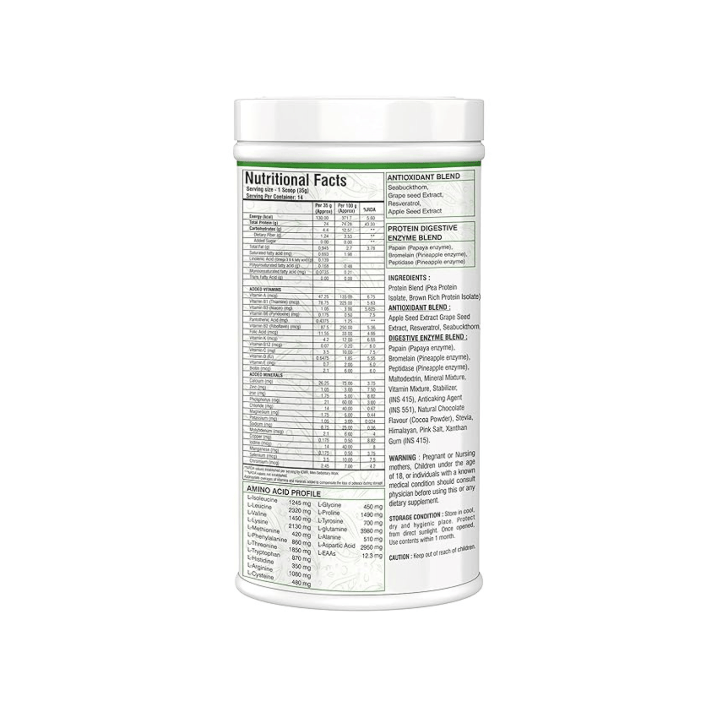 Floral Nutrition FN Plant Protein Protein