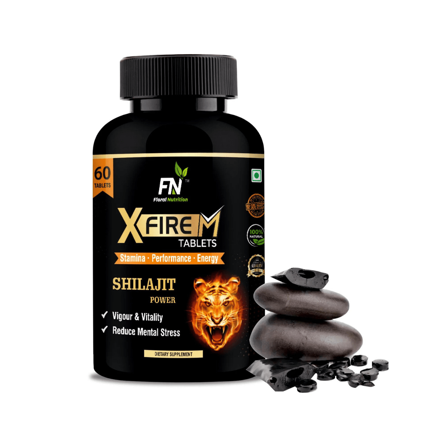 Floral Nutrition XFIREM Shilajit Powder Herbal