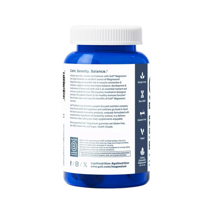 Magnesium Glycinate [60 Gummies]