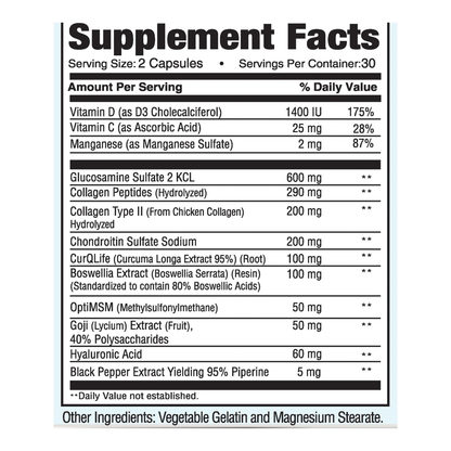 HG Fusion Advanced [60 Capsules]