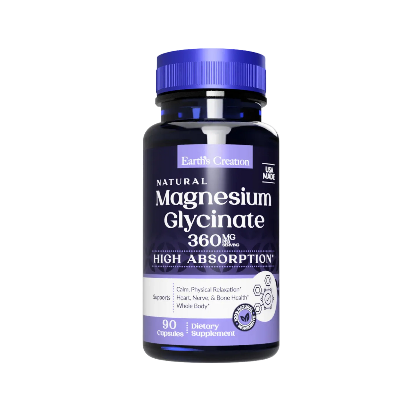 Magnesium Glycinate [90 Capsules]