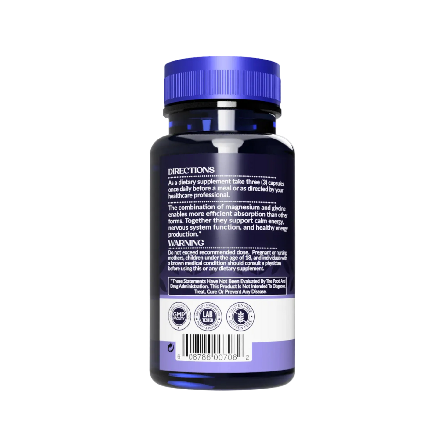Magnesium Glycinate [90 Capsules]