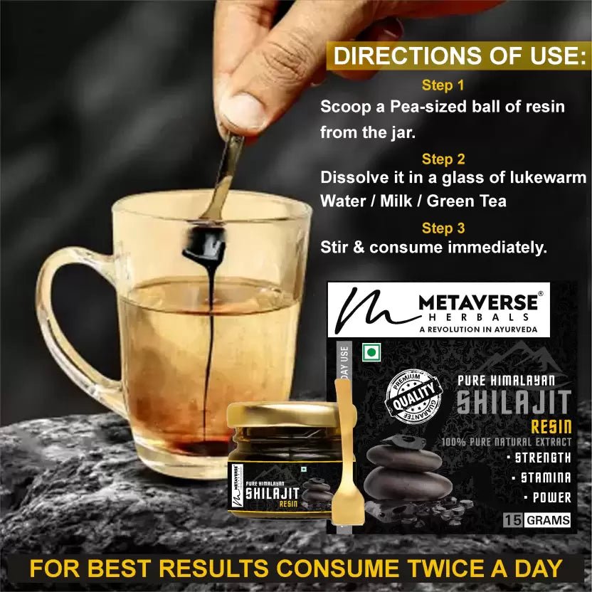 Metaverse Metaverse Pure Shilajit Resin Herbal