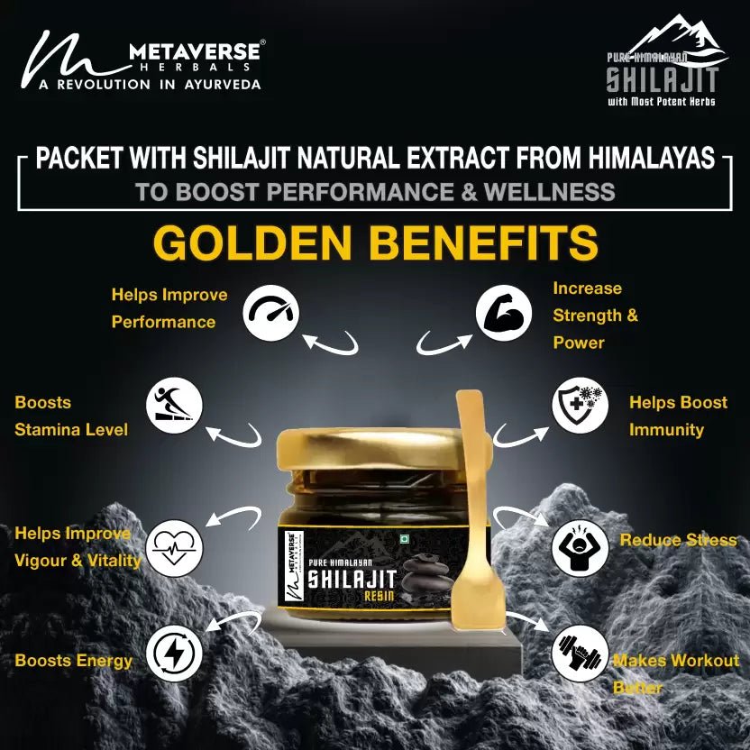 Metaverse Metaverse Pure Shilajit Resin Herbal