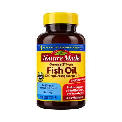 Fish Oil Omega 3 [200 Soft Gels]
