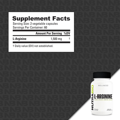 L-Arginine [120 Capsules]