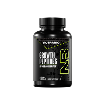 NutraBio Growth Peptides [196 Capsules]